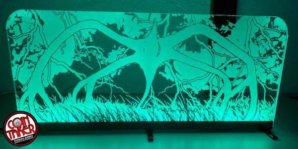 Stranger Things Etched Pinball Topper