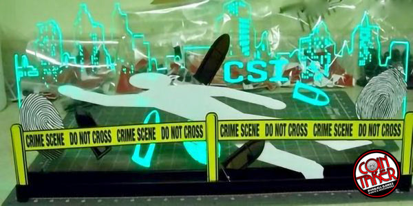 CSI Pinball Topper