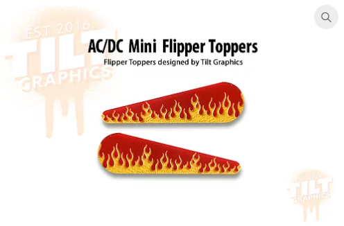 AC/DC Mini TG-Flipper Toppers