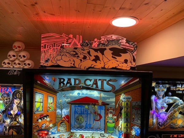 Bad Cats Pinball Topper