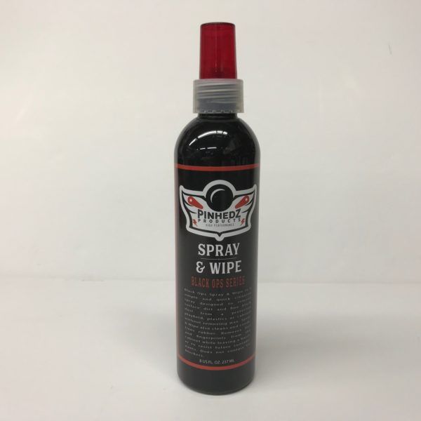 Pinhedz Black Ops Spray & Wipe