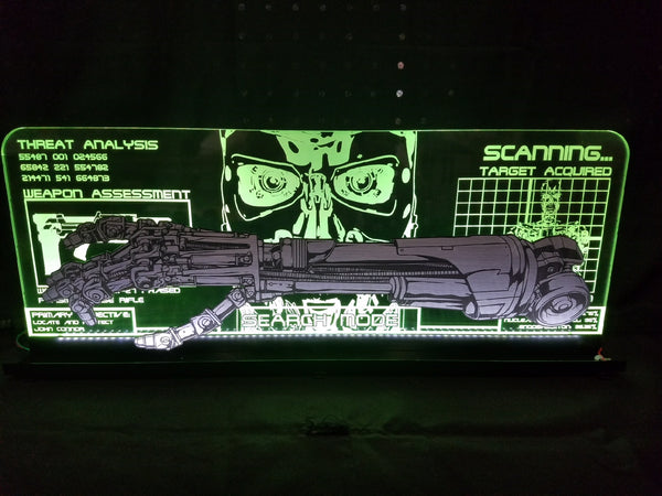 Terminator 2 Pinball Topper