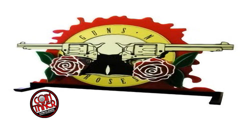 Guns 'n Roses Repro Pinball Topper