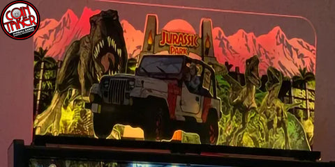 Jurassic Park Pinball Topper
