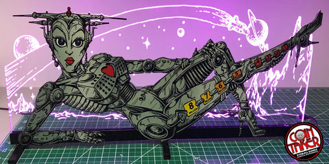 Bride of Pinbot Pinball Topper