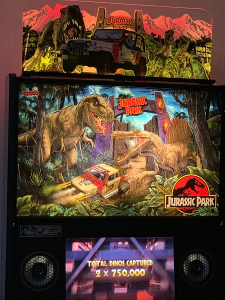 Jurassic Park Pinball Topper