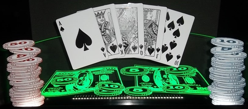 Poker Hand Pinball Topper