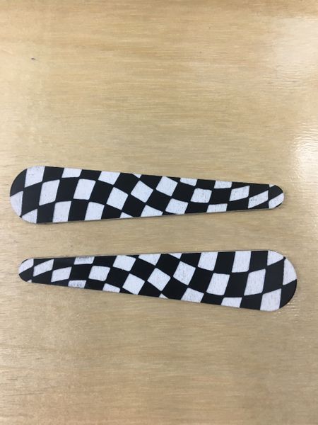 Checkered Flag TG Flipper Toppers