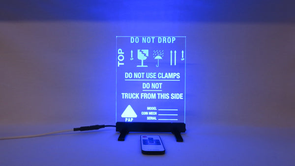 BackBox Warning LED Display