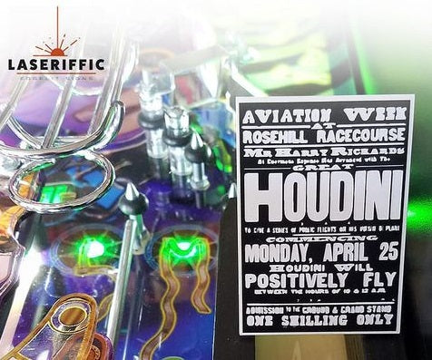 Houdini Poster Sign