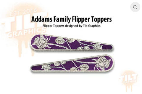The Addams Family Rose TG Flipper Toppers