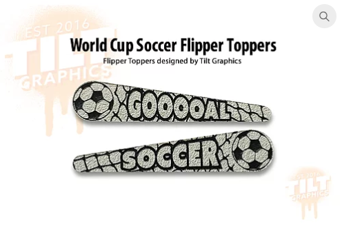 World Cup Soccer TG-Flipper Toppers